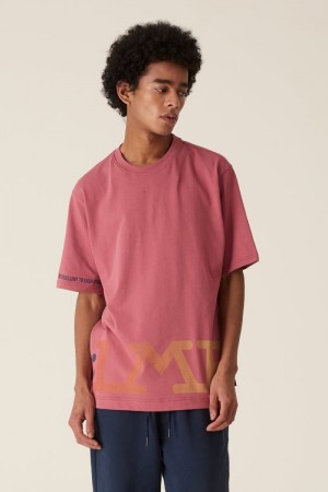 La Martina LMRTN Basic T-shirts Rosa | VFRK6860