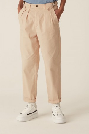 La Martina Stretch Baumwoll Chino-hosen Grau | JUKA7225