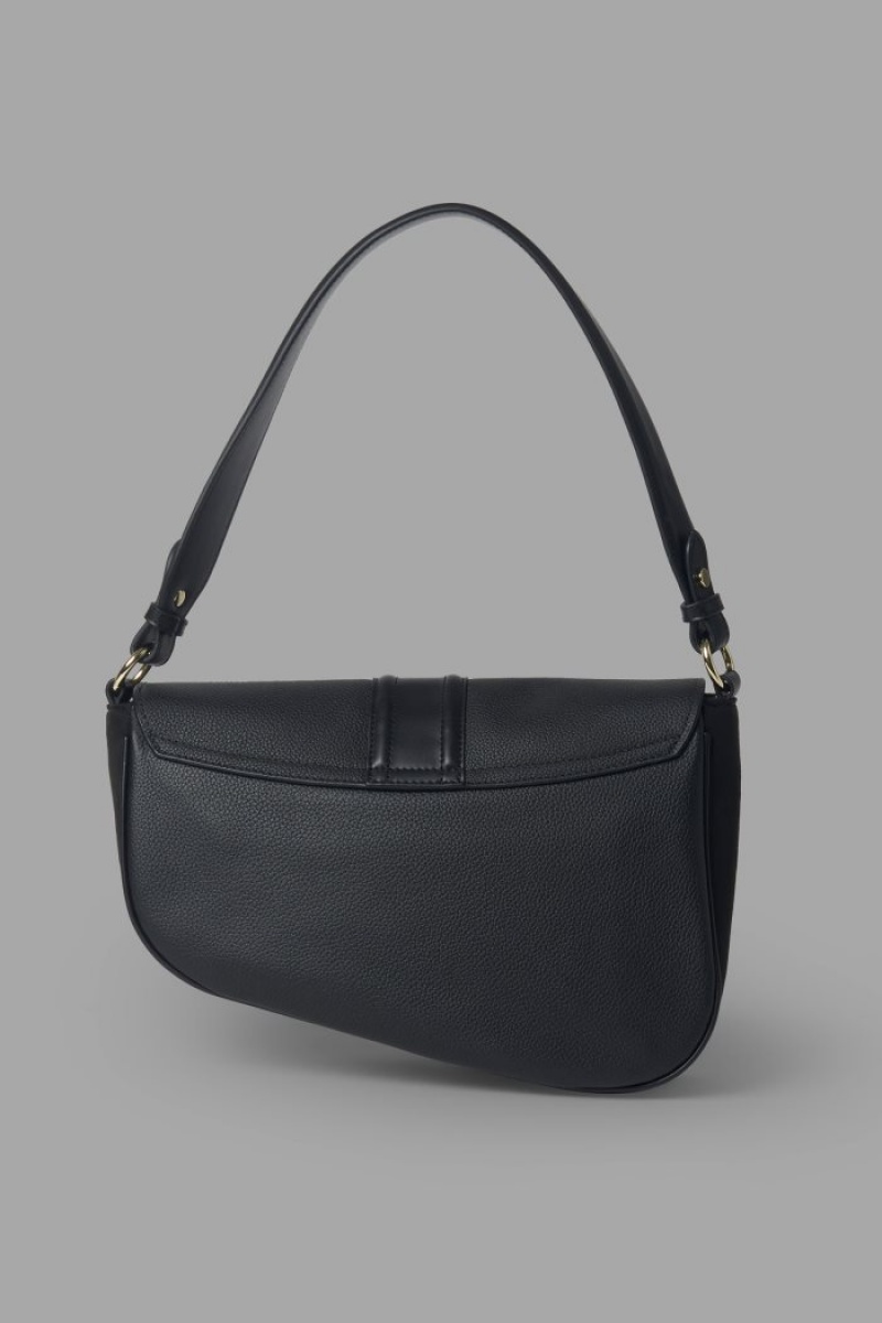 La Martina Leder Taschen Damen Schwarz | AVKQ4125