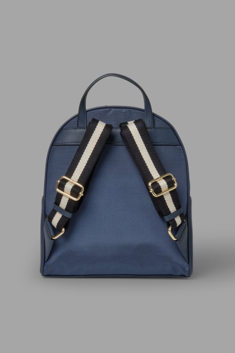 La Martina Nylon Rucksäcke Damen Navy | PZPW3715