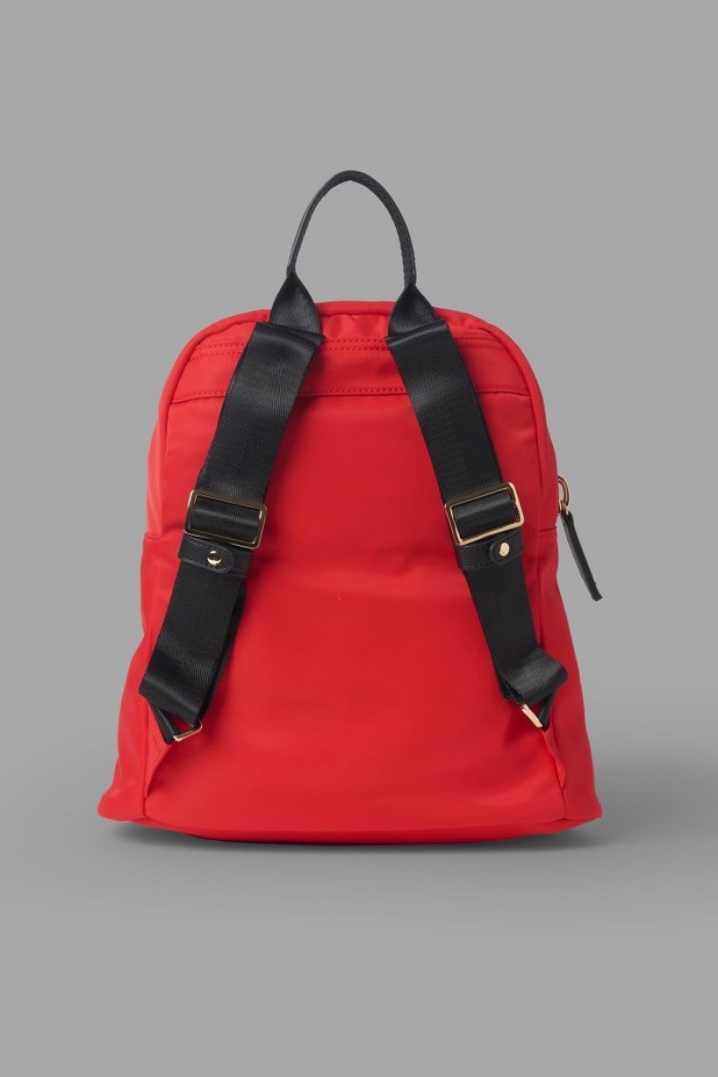 La Martina Nylon Rucksäcke Damen Rot | VGTB5230