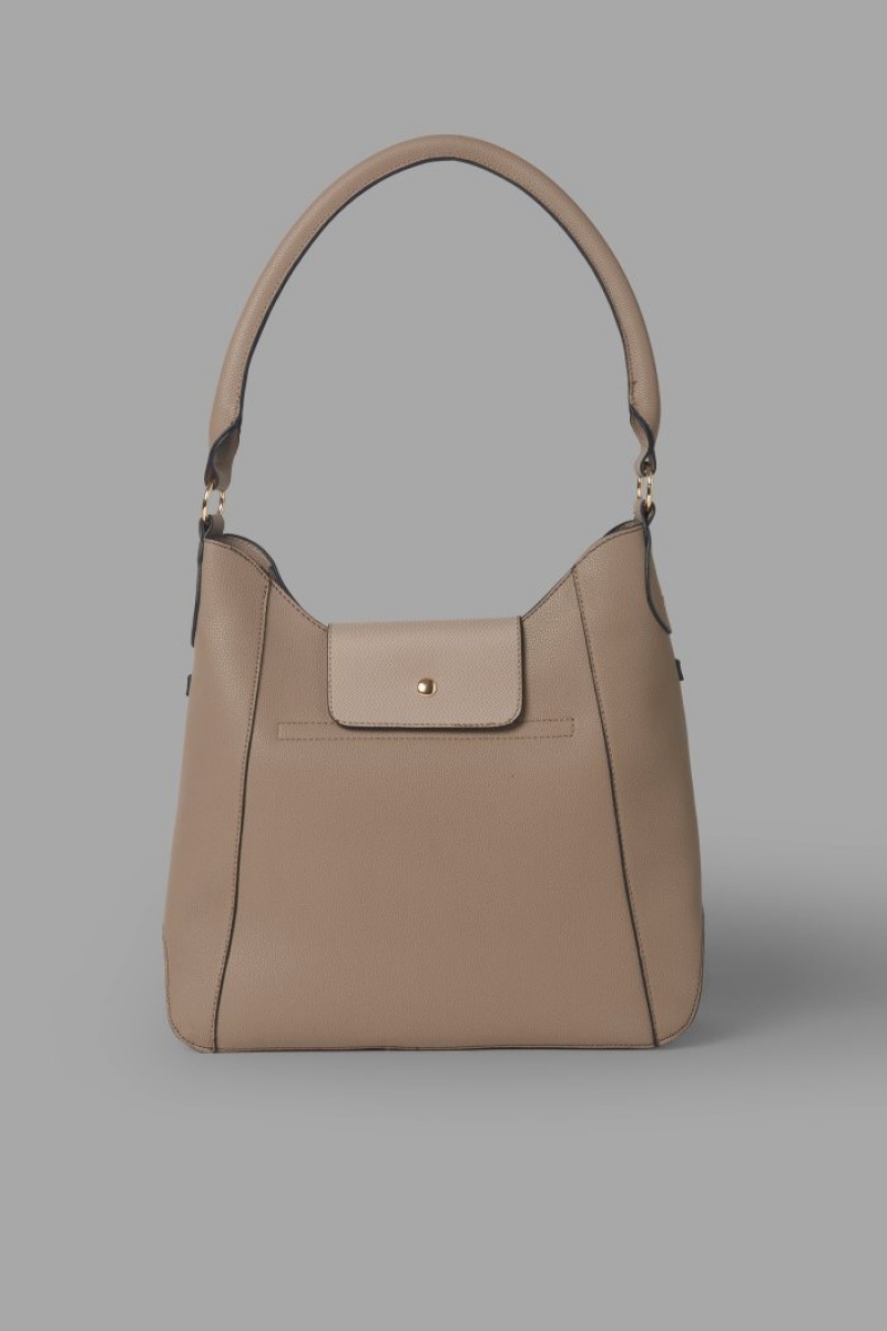 La Martina Plain-coloured Trapeze Taschen Damen Weiß | MGNR7995