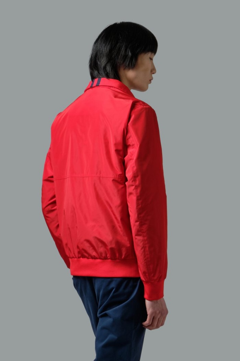 La Martina Regular-fit Synthetik Fibre Windjacke Herren Rot | SEHV0771