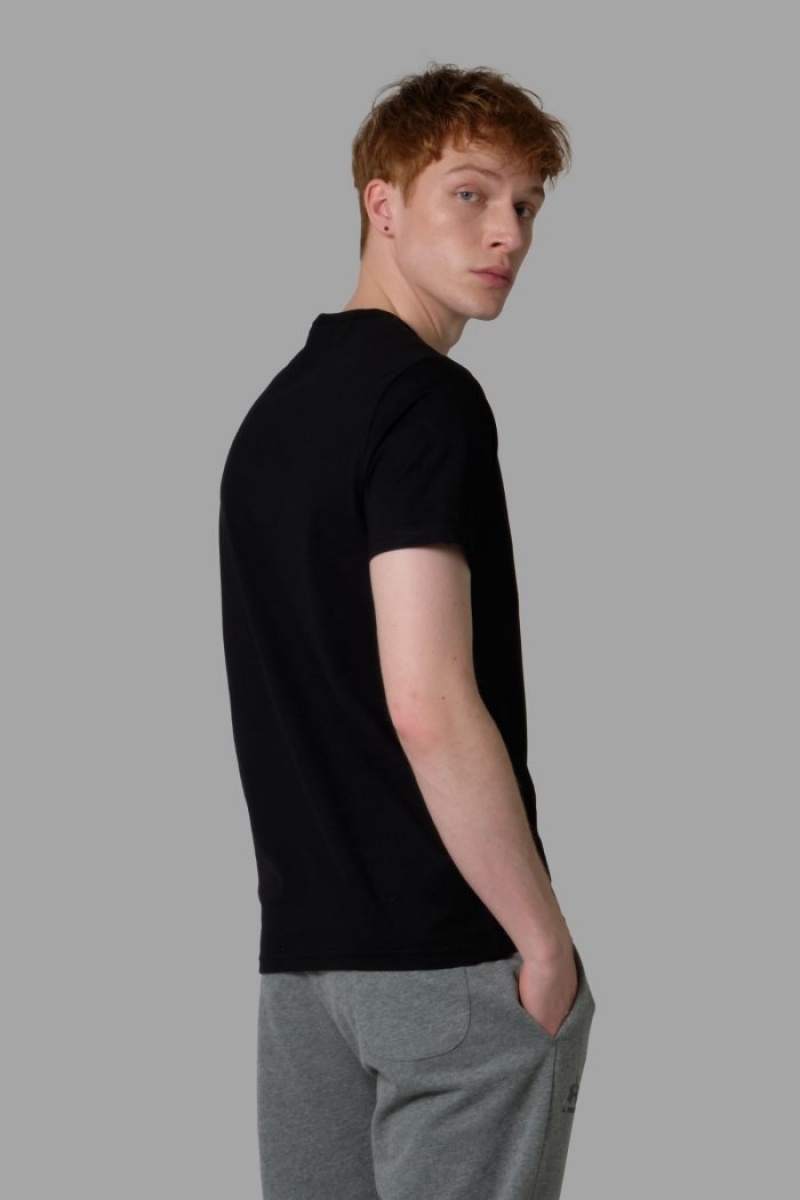 La Martina Regular-fit T-shirts Herren Schwarz | LREA9554