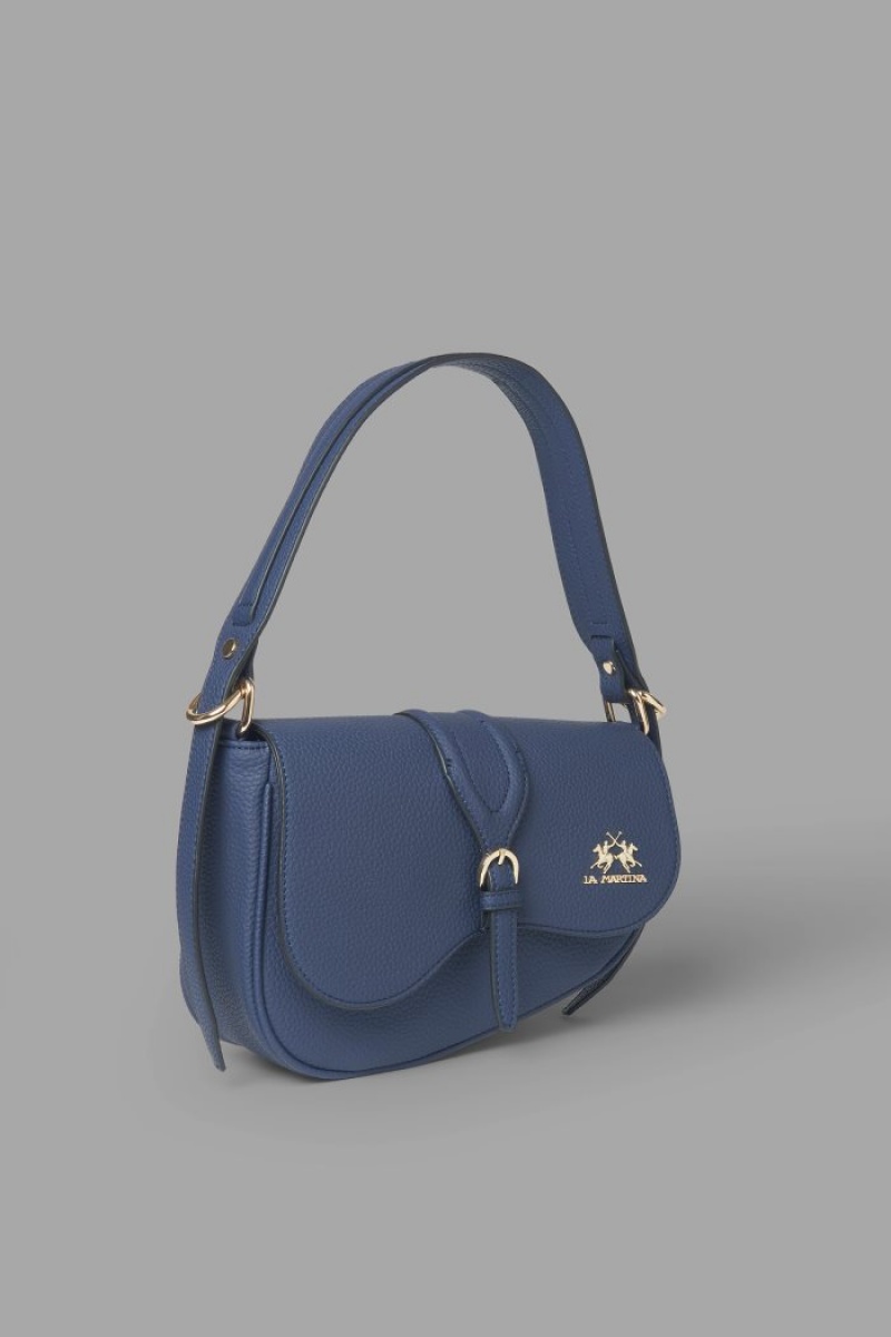 La Martina Saddle Taschen Damen Navy | LCBU5337