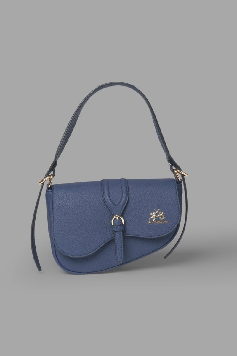 La Martina Saddle Taschen Damen Navy | LCBU5337