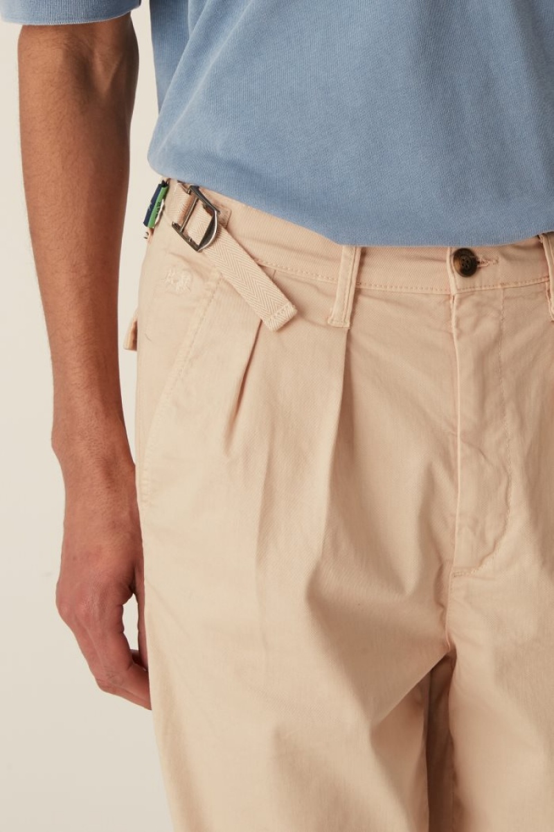 La Martina Stretch Baumwoll Chino-hosen Grau | JUKA7225