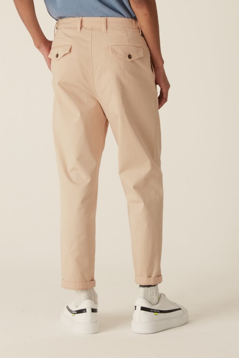 La Martina Stretch Baumwoll Chino-hosen Grau | JUKA7225